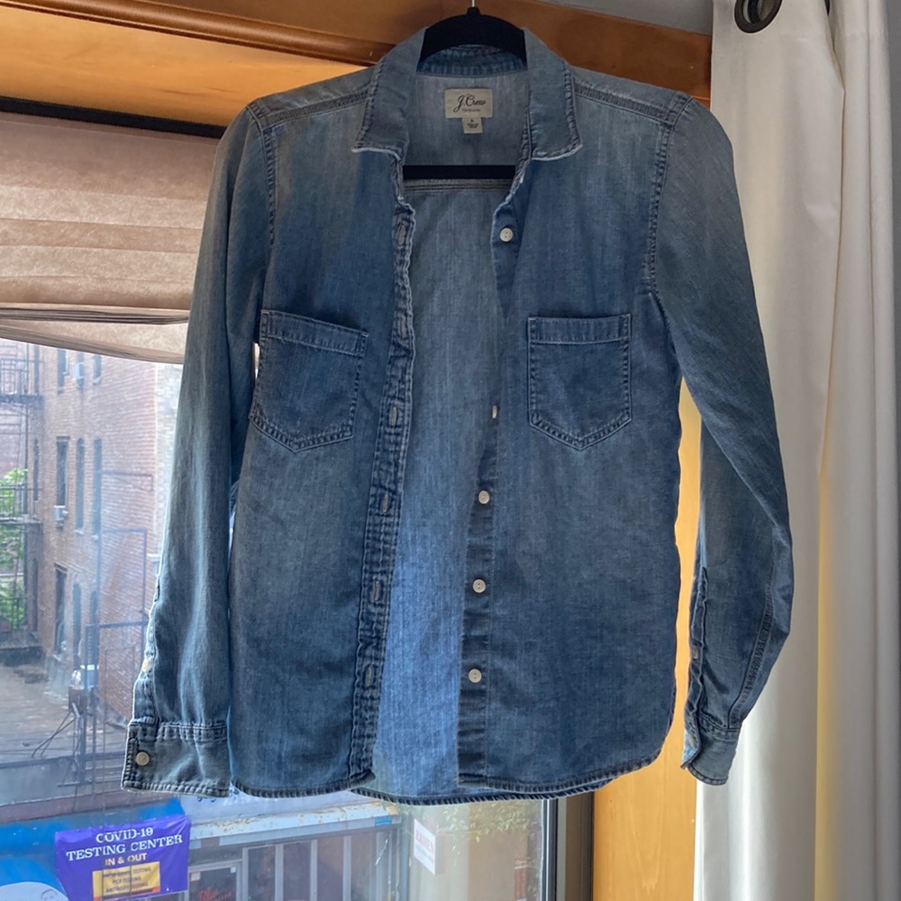 J crew denim shirt